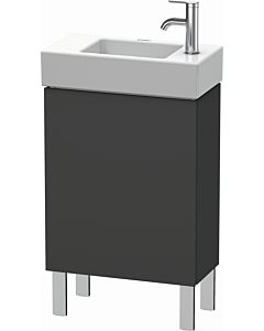 Duravit L-Cube Waschtisch-Unterschrank LC6751L4949 48x24x58,1cm, stehend, Tür links, graphit matt