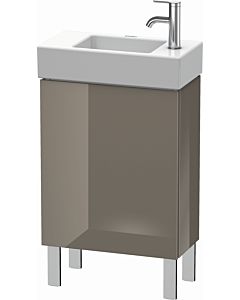 Duravit L-Cube vanity unit LC6751L8989 48x24x58.1cm, standing, door on the left, flannel gray high gloss