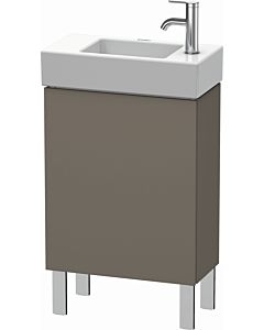 Duravit L-Cube Waschtisch-Unterschrank LC6751R9090 48x24x58,1cm, stehend, Tür rechts, flannel grey seidenmatt