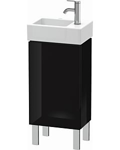 Duravit L-Cube vanity unit LC6793R4040 36.4x24.1x58.1cm, standing, door on the right, black high gloss