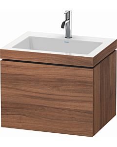 Duravit L-Cube vanity unit LC6916O7979 60 x48 cm, 2000 tap hole, natural 2000 , match2 pull-out