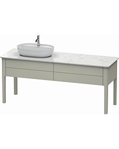 Duravit Luv Duravit Luv LU9563L6060 178.3x57cm, left, taupe satin, 2 pull-outs, standing