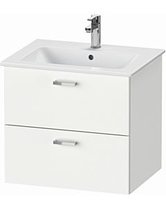 Duravit meuble vasque XBase XB612001818 60x55,2x47,5cm, blanc mat, 2 tiroirs