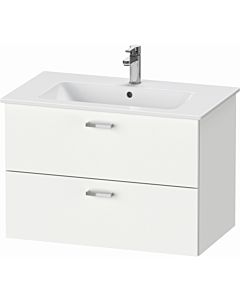 Duravit meuble vasque XBase XB612101818 80x55,2x47,5cm, blanc mat, 2 tiroirs