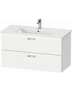 Duravit meuble vasque XBase XB612201818 100x55,2x47,5cm, blanc mat, 2 tiroirs