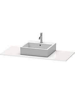 Duravit XSquare console XS060D08585 80x55cm, with 1 cutout, white high gloss