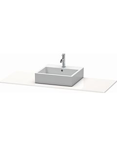 Duravit XSquare console XS060GM2222 140x55cm, with 2000 cutout, center, white high gloss