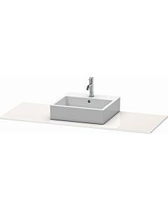 Duravit XSquare console XS060GM8585 140x55cm, with 2000 cutout, center, white high gloss