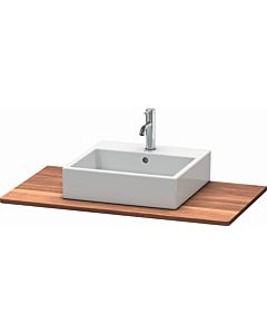 Duravit XSquare solid wood console XS061E07777 100x55cm, American walnut, with 1 cutout