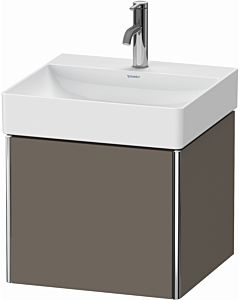 Duravit XSquare Meuble sous lavabo XS405909090 48,4x39,7x46cm, 1 Flannel Grey seidenmatt , Flannel Grey seidenmatt