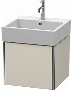 Duravit XSquare Duravit lavabo XS409209191 48,4x39,7x46cm, 1 tiroir, taupe
