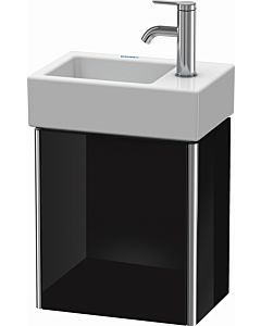 Duravit XSquare Duravit lavabo XS4099L4040 36,4x39,7x24cm, porte à gauche, noir brillant