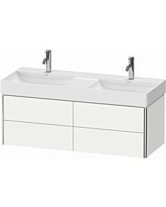 Duravit XSquare Meuble sous lavabo XS416401818 118,4x39,7x46cm, 4 tiroirs, blanc mat