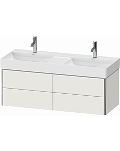 Duravit XSquare Meuble sous lavabo XS416403939 118,4x39,7x46cm, 4 tiroirs, Nordic weiß