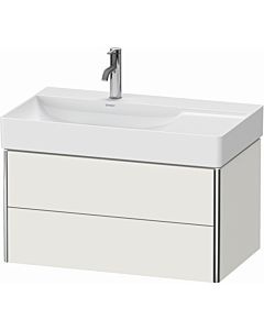 Duravit XSquare Meuble sous lavabo XS416803939 78,4x39,7x46cm, 2 tiroirs, Nordic weiß