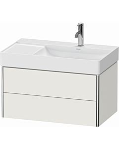 Duravit XSquare Meuble sous lavabo XS416903939 78,4x39,7x46cm, 2 tiroirs, Nordic weiß