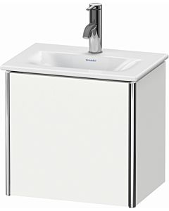 Duravit XSquare Meuble sous lavabo XS4220L1818 43x39,7x30,8cm, articulé à gauche, blanc mat, 1 porte