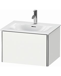 Duravit XSquare Meuble sous lavabo XS422201818 61x39,7x47,8cm, blanc mat, 1 tiroir