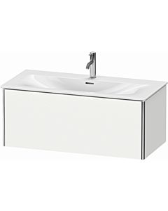 Duravit XSquare Meuble sous lavabo XS422501818 101x39,7x47,8cm, blanc mat, 1 tiroir coulissant