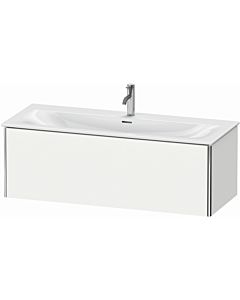 Duravit XSquare Meuble sous lavabo XS422601818 121x39,7x47,8cm, blanc mat, 1 tiroir