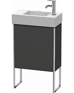 Duravit XSquare Meuble sous lavabo XS4471L4949 48,4x49,1x24cm, porte à gauche, graphite mat