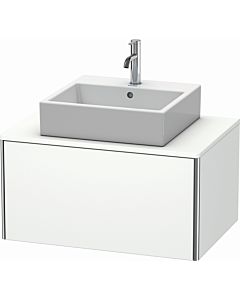 Duravit XSquare Meuble sous lavabo XS490001818 80x40x54,8cm, 1 tiroir, blanc mat