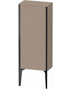 Duravit tall cabinet XV1305LB275 40x24x89cm, matt black, door on the left, linen