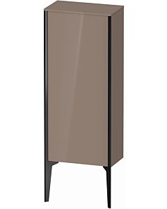 Duravit high cabinet XV1305LB286 40x24x89cm, matt black, door on the left, cappucino high-gloss