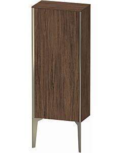 Duravit tall cabinet XV1305RB121 40x24x89cm, matt champagne, door on the right, dark walnut