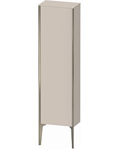 Duravit tall cabinet XV1315LB191 40x24x133cm, matt champagne, door on the left, matt taupe