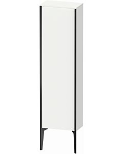 Duravit height cabinet XV1315LB218 40x24x133cm, matt black, door on the left, matt white