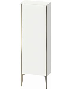 Duravit high cabinet XV1316RB118 50x24x133cm, matt champagne, door on the right, matt white