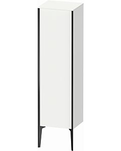 Duravit high cabinet XV1325RB218 40x36x133cm, matt black, door on the right, matt white