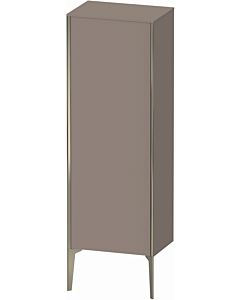 Duravit tall cabinet XV1326LB143 50x36x133cm, matt champagne, door on the left, matt basalt