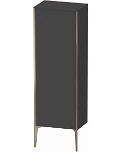 Duravit high cabinet XV1326LB149 50x36x133cm, matt champagne, door on the left, matt graphite