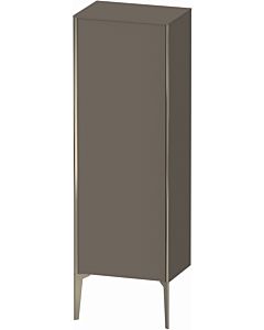 Duravit tall cabinet XV1326LB190 50x36x133cm, matt champagne, door on the left, flannel gray silk matt