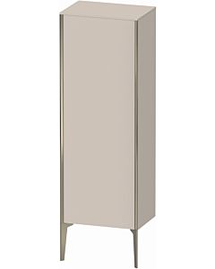 Duravit tall cabinet XV1326LB191 50x36x133cm, matt champagne, door on the left, matt taupe