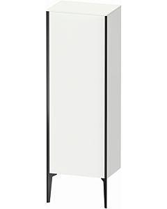 Duravit high cabinet XV1326LB218 50x36x133cm, matt black, door on the left, matt white