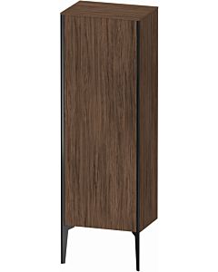 Duravit high cabinet XV1326LB221 50x36x133cm, matt black, door on the left, dark walnut