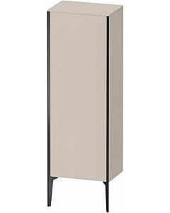 Duravit high cabinet XV1326LB291 50x36x133cm, matt black, door on the left, matt taupe