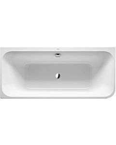 Duravit baignoire Happy D.2 700316000000000 180 x 80 cm, blanc, coin gauche, panneau acrylique