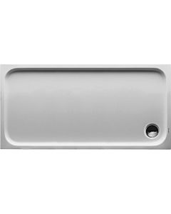 Duravit rectangular shower D-Code 720095000000001 D-Code 720095000000001 , 1400 x 700 mm, white with anti-slip