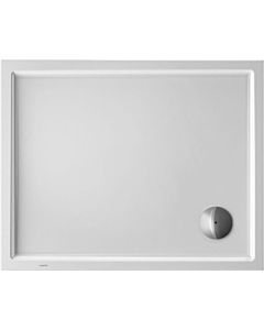 Duravit DUschwanne Starck Slimline 720119000000001 100 x 80 x 5 cm, white, anti-slip, rectangle