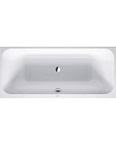 Duravit bathtub Happy D.2 700314000000000 180 x 80 cm, white, 2 sloping backs