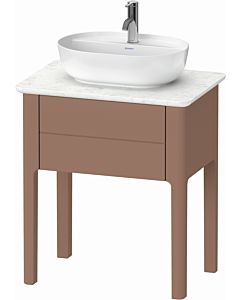 Duravit Luv vanity unit LU956005454 63.8x45x74.3cm, 2000 pull-out, standing, almond satin finish