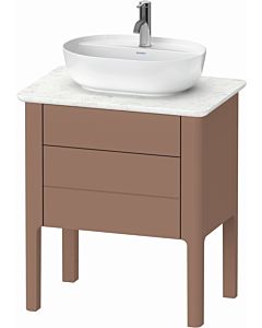 Duravit Luv vanity unit LU956505454 63.8x45x74.3cm, 2000 drawer, match1 pull-out, standing, almond 2000
