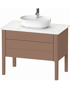 Duravit Luv vanity unit LU956905454 93.8x57x74.3cm, 2000 drawer, match1 pull-out, standing, almond 2000