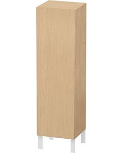 L-Cube Duravit tall cabinet LC1178R3030 40x36.3x132cm, door on the right, natural oak