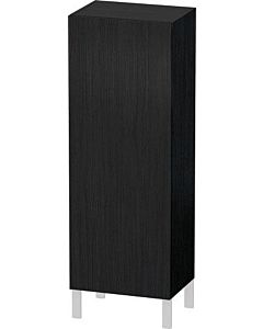 L-Cube Duravit tall cabinet LC1179L1616 50x36.3x132cm, door on the left, black oak