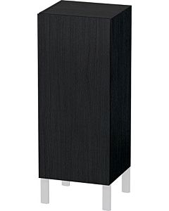 L-Cube Duravit tall cabinet LC1189R1616 individual, door on the right, black oak